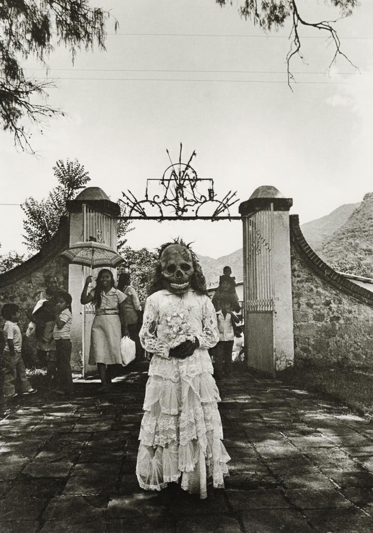 GRACIELA ITURBIDE - First Communion, Chalma, 1984: Artist: Graciela Iturbide Title: Primera Comunion (First Communion), Chalma State of Mexico, 1984 Medium: Photo Litho, 1996, Italy Dimensions: 6.95x9.95" Description: Heat Wax Mounted on 11x14" Conser