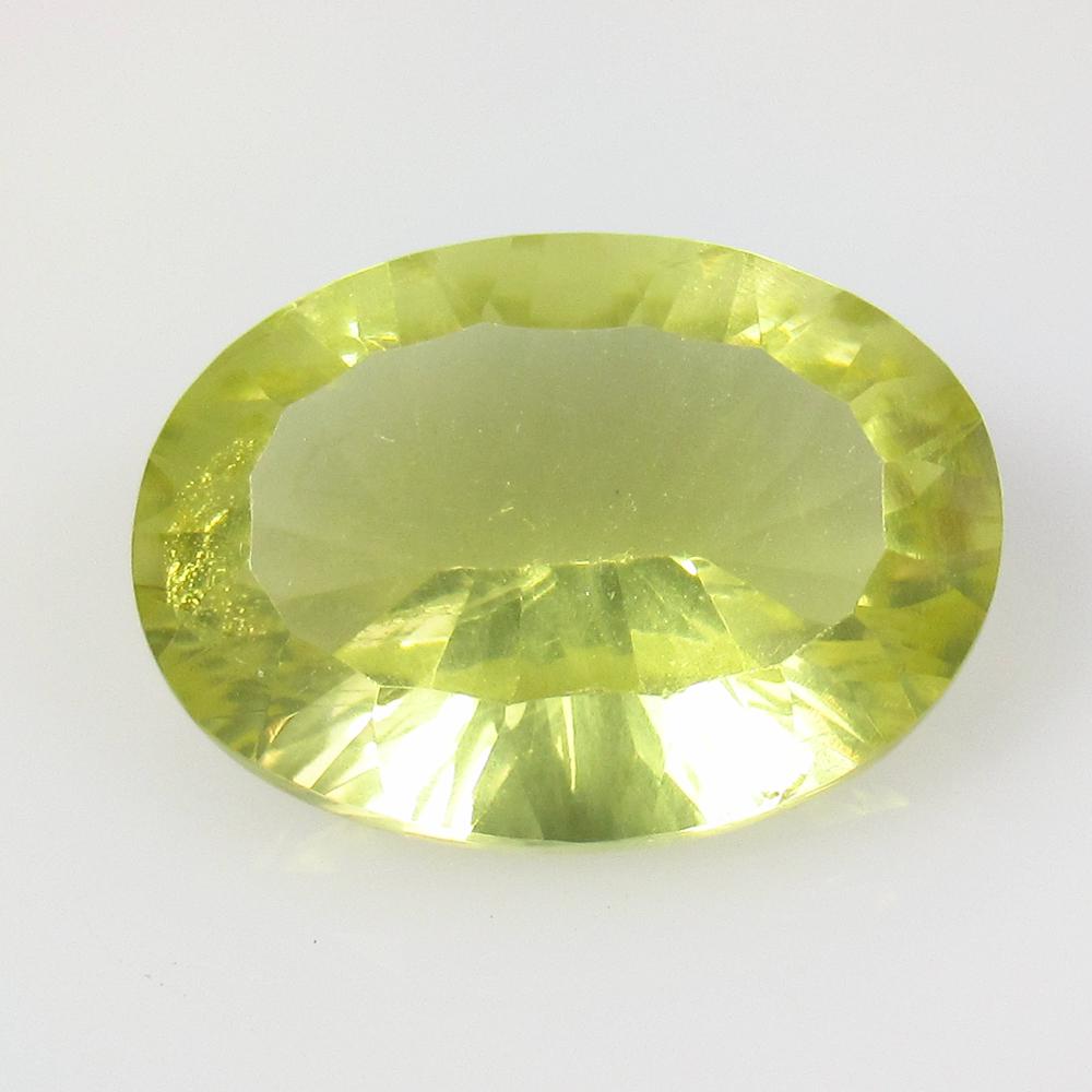 12.35 Ctw Natural Lemon Quartz Concave Cut: No Reserve! Title: 12.35 Ctw Natural Lemon Quartz Concave Cut Stone Clarity: VVS Gemstones: Lemon Quartz Carat Weights: 12.35 Size/Dimensions: 18.50 x 13.30 x 8.60 mm Additional Information: Good Lust