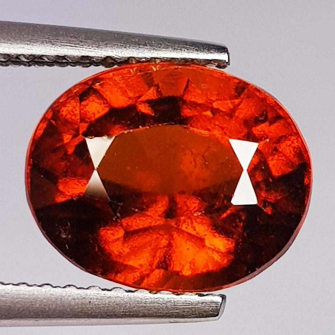 5.01 ct Natural Hessonite Garnet Oval Cut (1 of 5)