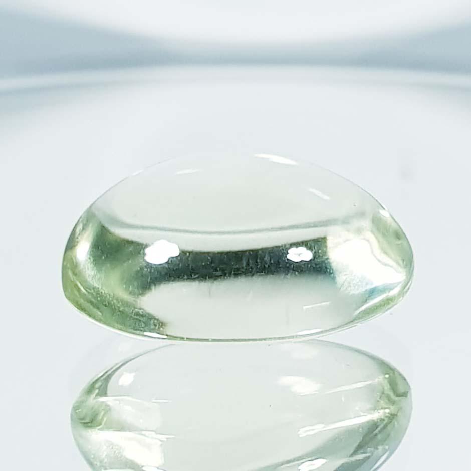 14.20 Ct Natural Green Amethyst Oval Cabochon (1 of 5)