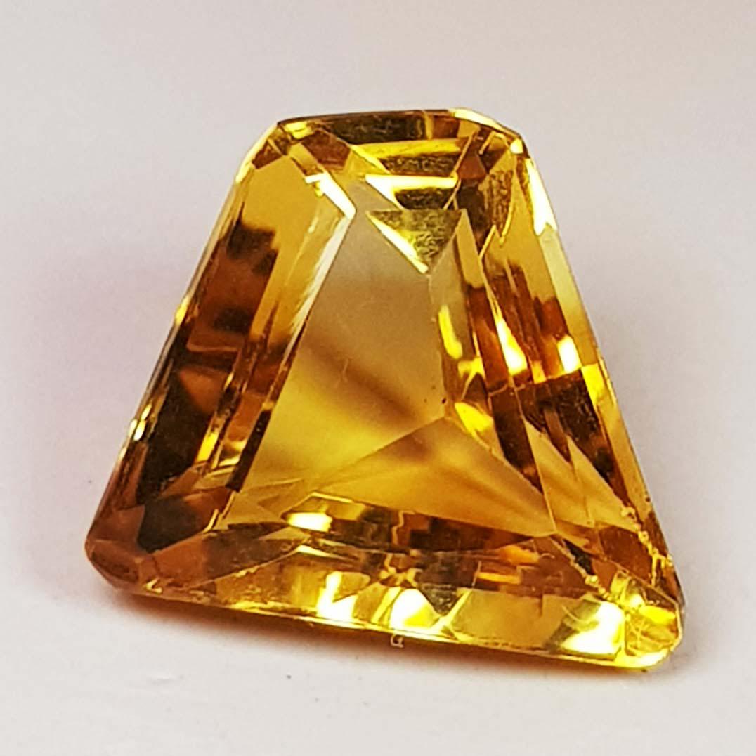 4.26 ct Natural Citrine Fancy Cut (1 of 5)