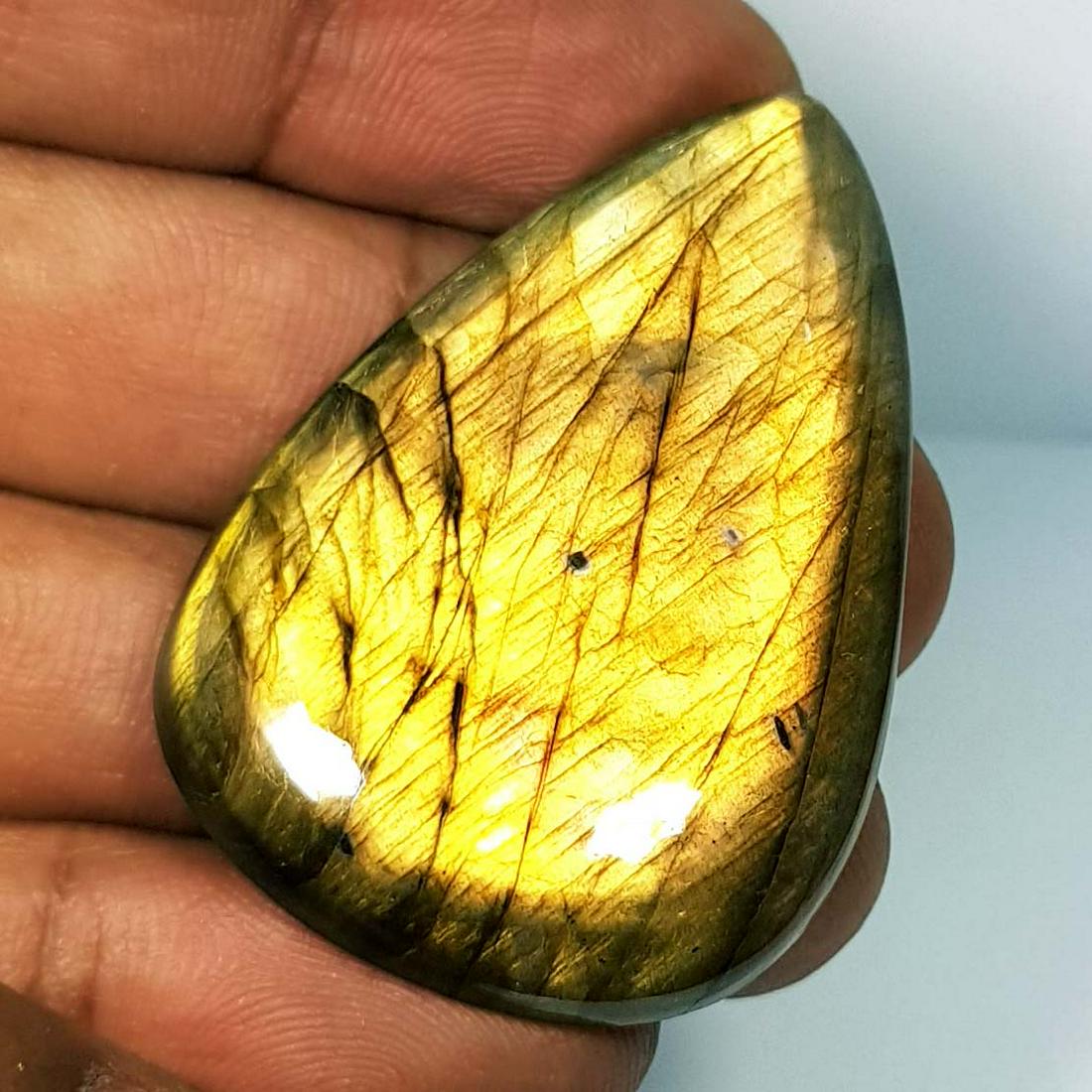 60.83 Ct Natural Labradorite (1 of 5)