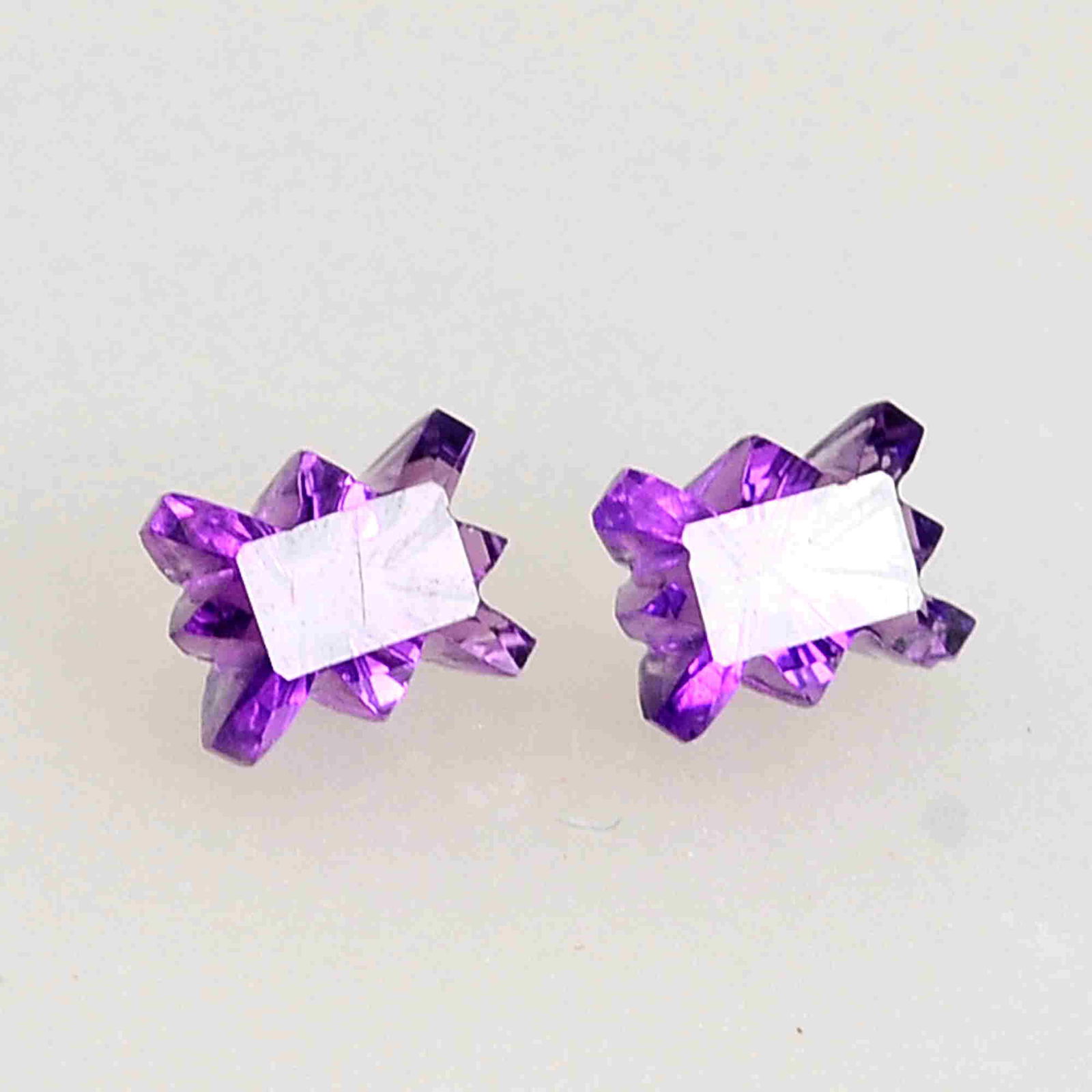 2.55 Carat Purple Color Natural Octagon Amethyst Loose (1 of 3)