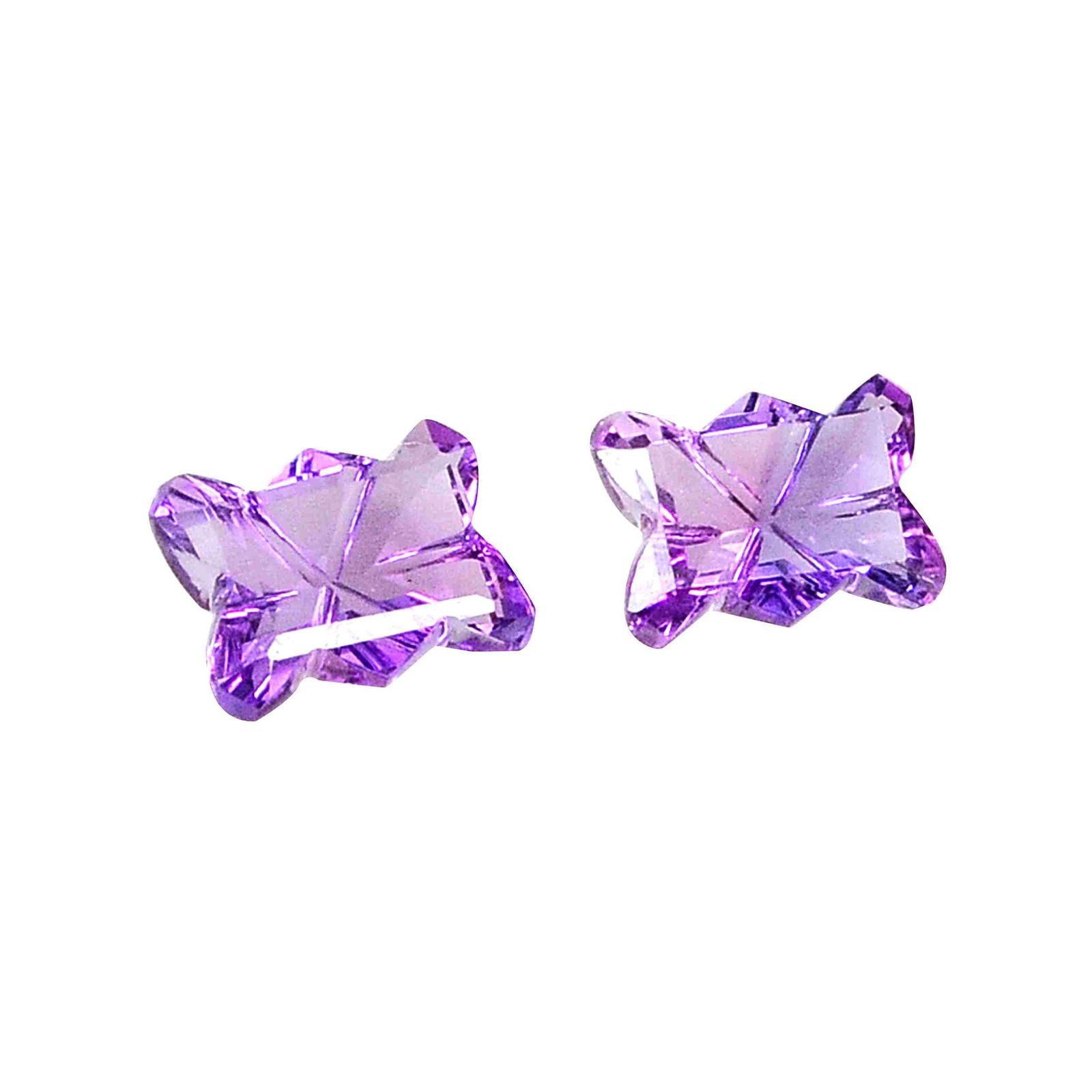 2.55 Carat Purple Color Natural Octagon Amethyst Loose (1 of 3)