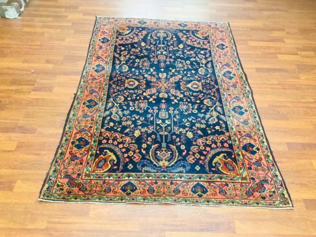 Antique Persain Farahan Sarouk Rug -4691 (1 of 7)