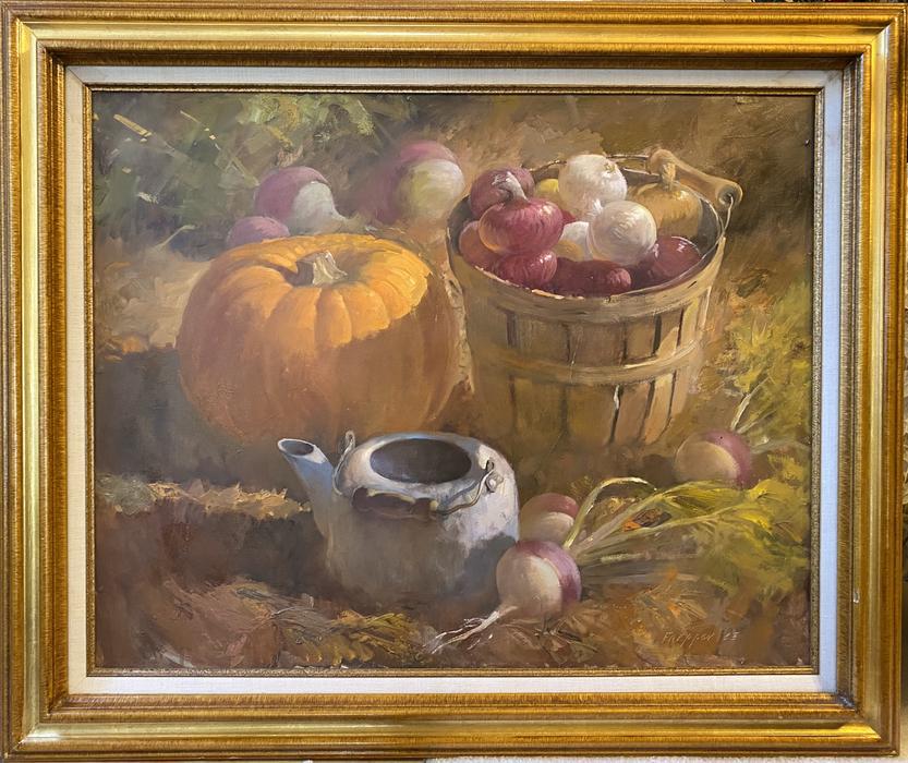 Original Oil On Board Painting, Lee Freppon, Still Life (1 of 7)