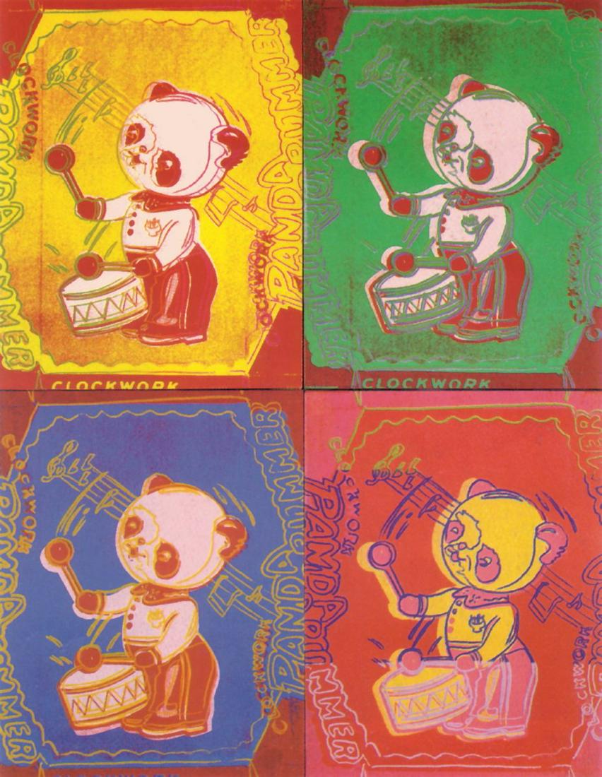 Andy Warhol - Four Pandas (sm) - 1999 Offset Lithograph (1 of 1)