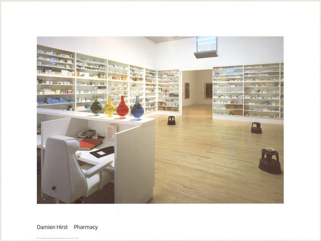 Damien Hirst - Pharmacy - 2003 Offset Lithograph 21.75" (1 of 1)