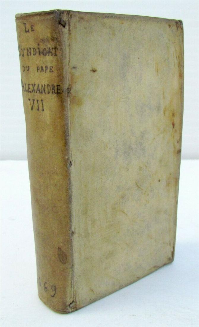 1669 ELZEVIR Syndicate of Pope Alexander VII & his trip (1 of 12)