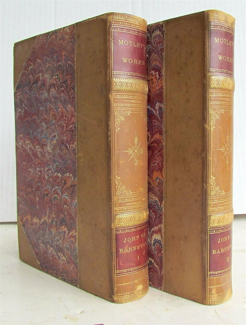 1874 2 VOLUMES LIFE & DEATH OF JOHN of BARNEVELD (1 of 12)