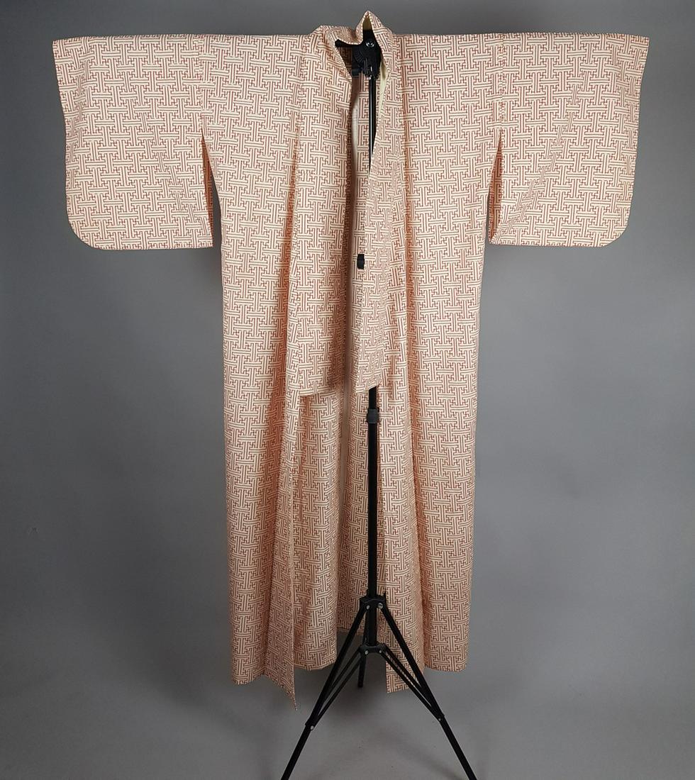 CREAM LINEN GEOMETRIC KIMONO (1 of 7)