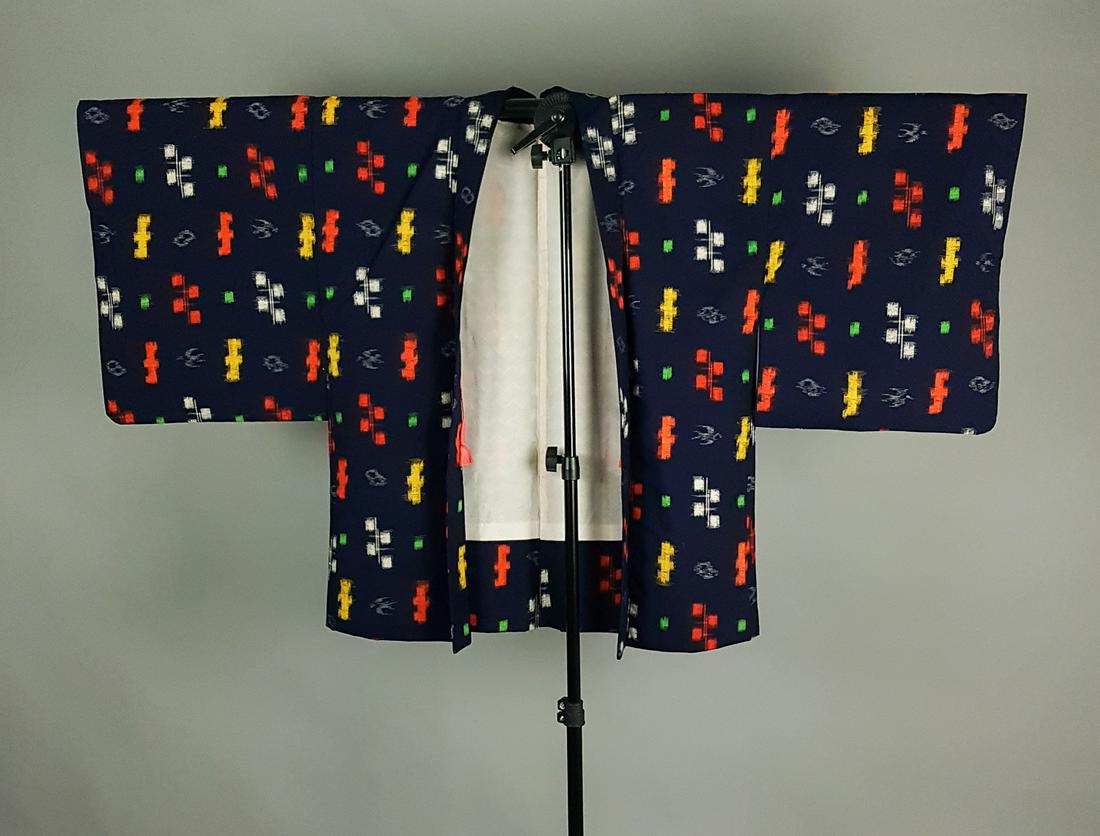 SHORT NAVY KIMONO / HAORI (1 of 6)