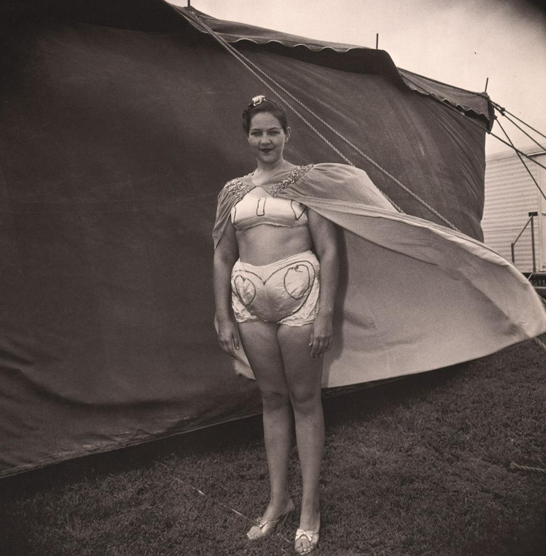 DIANE ARBUS - Girl in her circus costume, MD, 1970 (1 of 1)