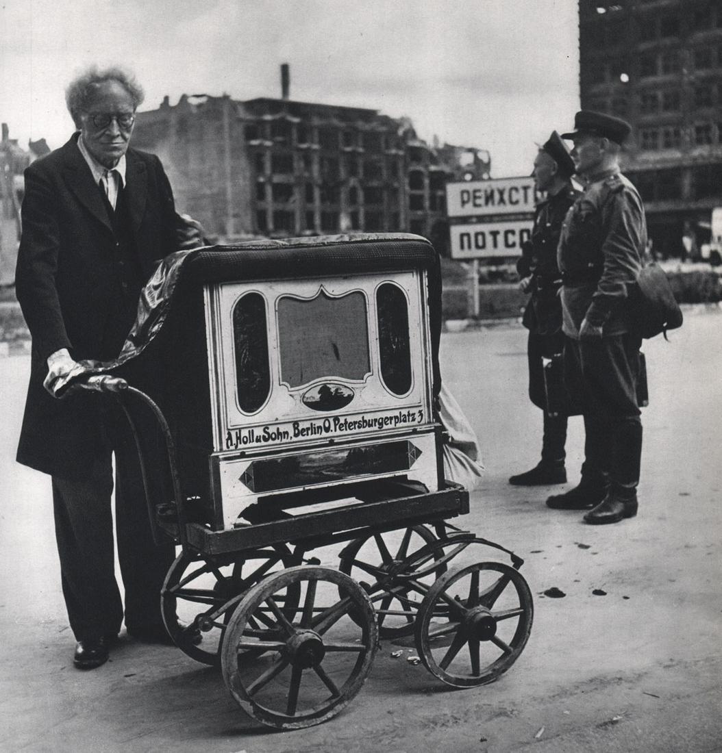 ROBERT CAPA - Berlin, 1945: Artist: ROBERT CAPA Print Title: Berlin, 1945 Printing Date: 1960’s Medium: Sheet-fed photogravure Printed in: Italy Image Size: 9 x 9”