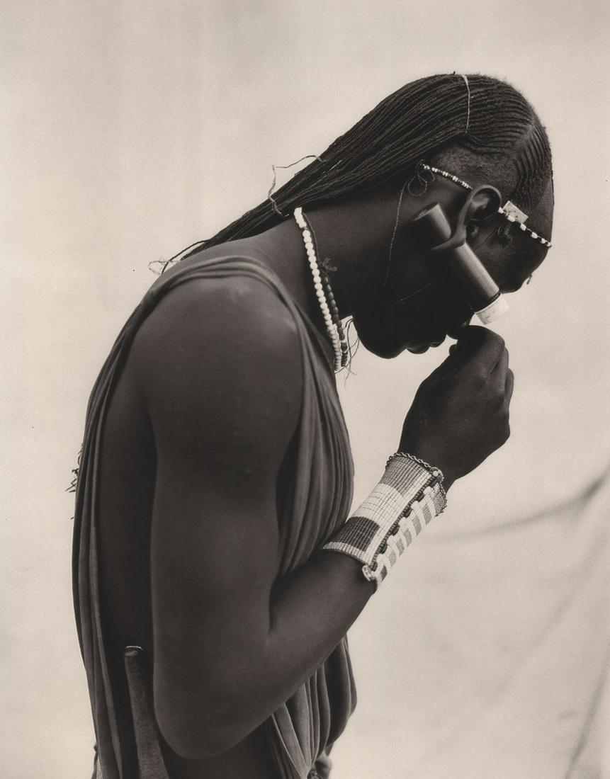 PATRICK DEMARCHELIER - Masai warrior, Tanzania Africa, (1 of 1)