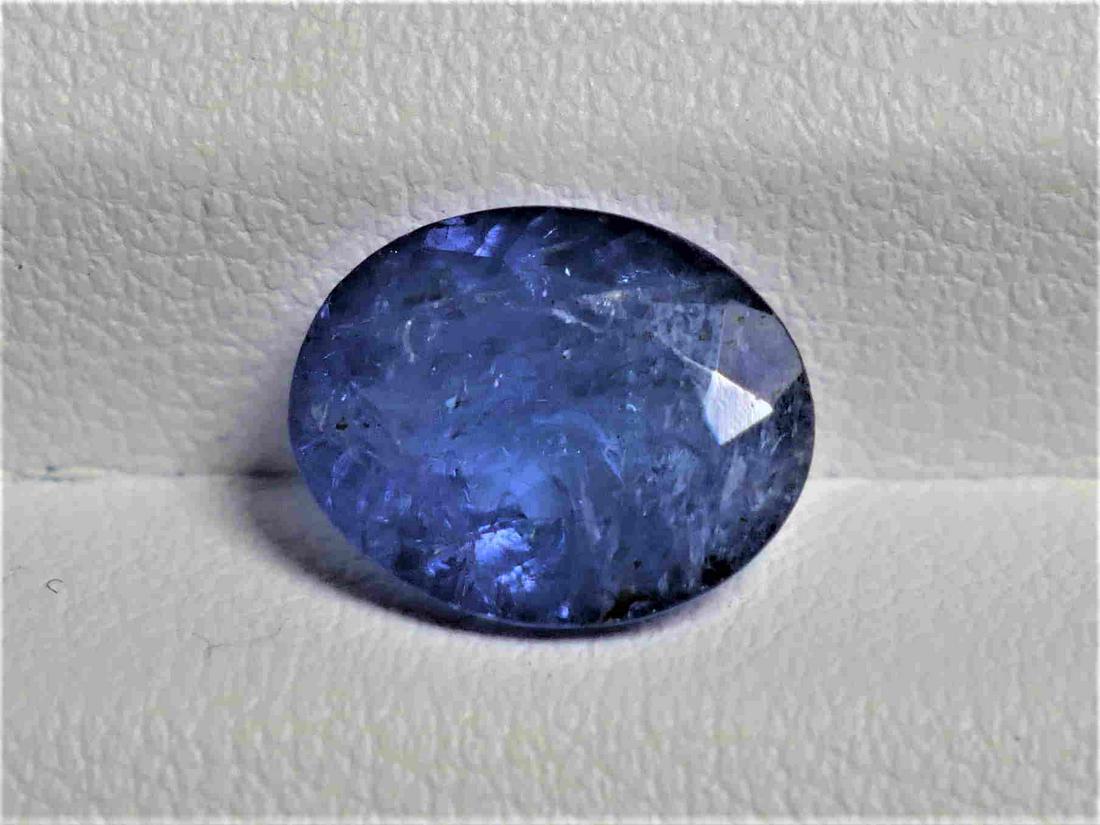 Tanzanite 3.50 ct: No Reserve! Title: Tanzanite 3.50 ct Gemstones: Tanzanite Carat Weights: 3.50 ct Size/Dimensions: 10.20 x 8.00 x 4.30 mm Additional Information: Oval Mixed Cut Shipping: Domestic: Flat-rate of $7.00 t