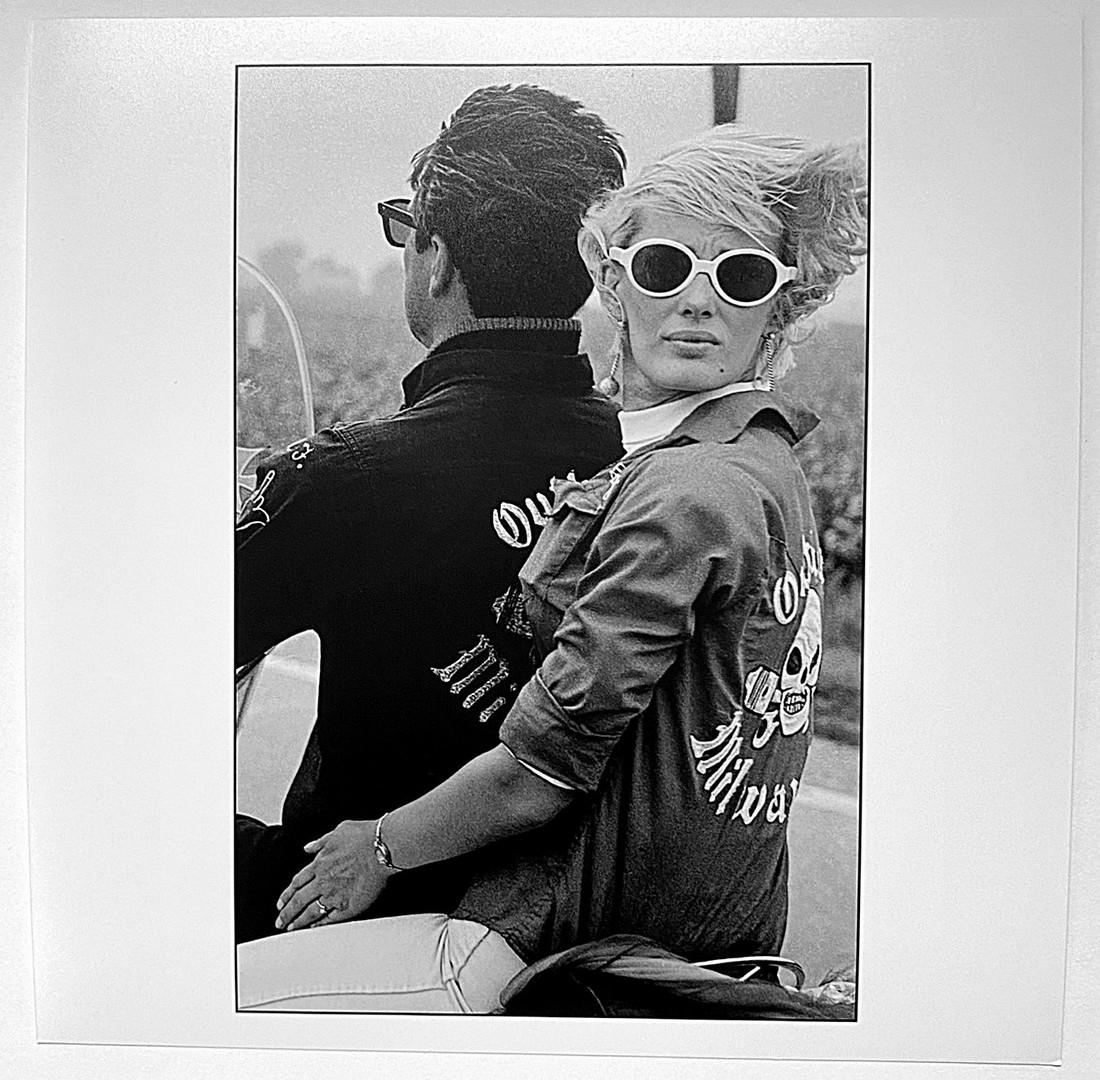 Danny Lyon-Memorial Day Run Milwaukee Wisc. 1966: B/W photograph, 6"x 6" signed in pen verso Reserve: $200.00 Shipping: Domestic: Flat-rate of $15.00 to anywhere within the contiguous U.S. International: Foreign shipping rates are determined by desti