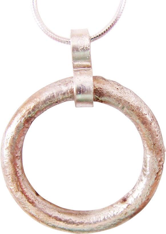 CELTIC PROSPERITY RING NECKLACE, C. 400 - 100BC (1 of 3)