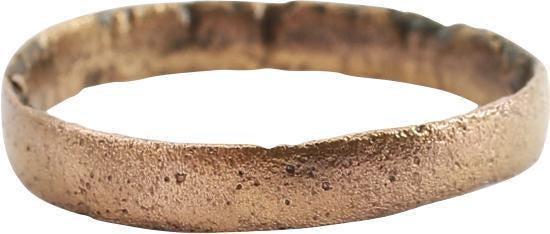 RARE VIKING WEDDING RING 866-1067 AD, SIZE 6 (1 of 3)