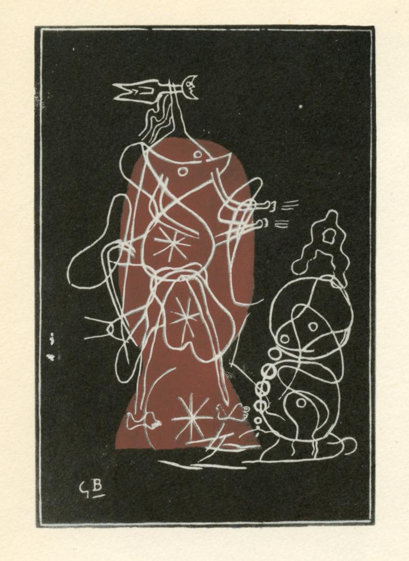 Georges Braque pochoir "Persephone" (1 of 1)