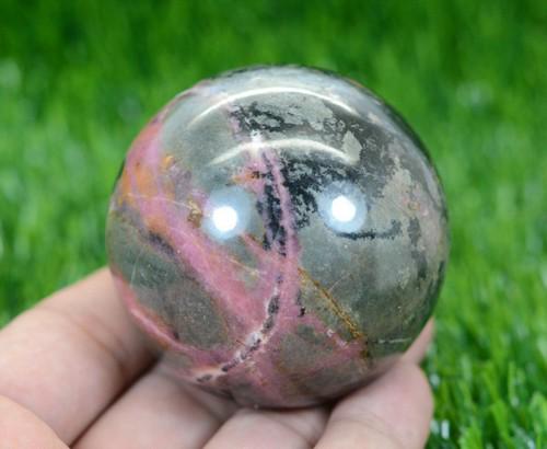2000 Cts Beautiful Rhodonite Healling Sphere From (1 of 4)