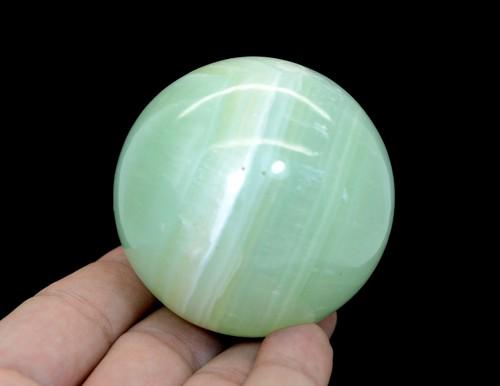 1907 CTs Beautiful Calcite Healing Sphere From Pakistan (1 of 3)
