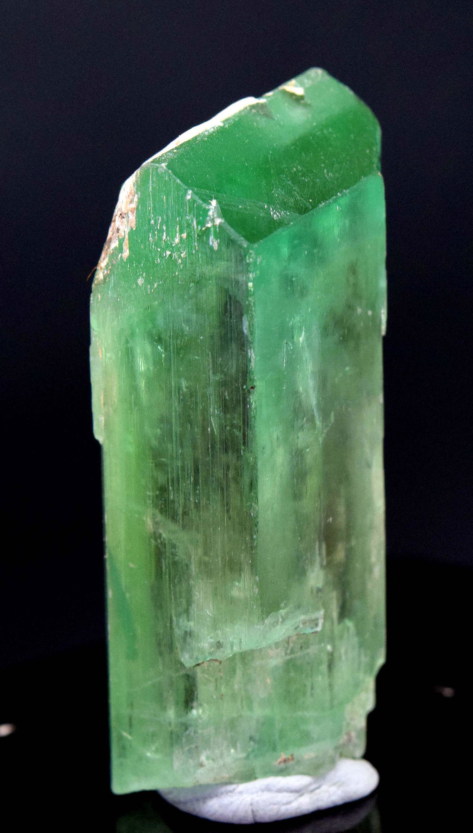 48 Gram V-Shape Terminated & Undamaged Lush Green Gem (1 of 4)