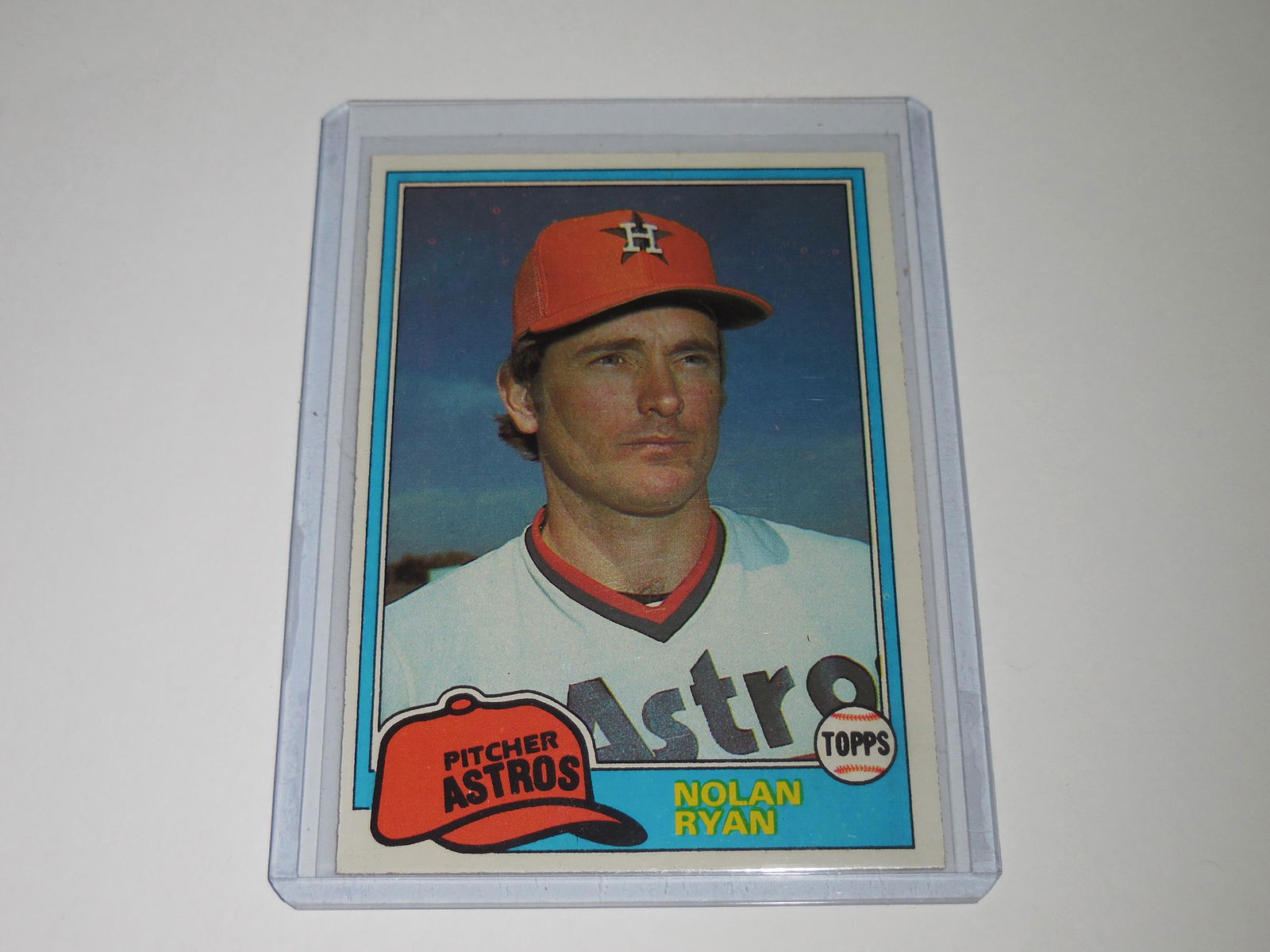 1981 TOPPS #240 NOLAN RYAN HOUSTON ASTROS (1 of 2)