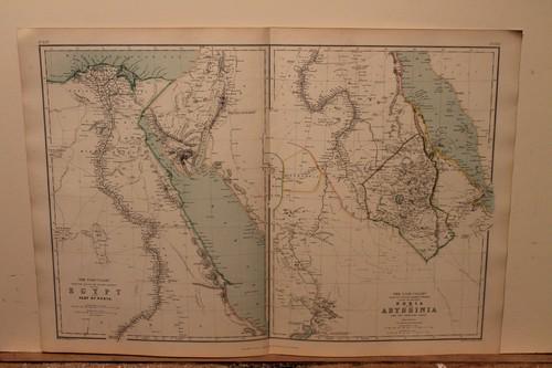 1886 Egypt Map (1 of 3)