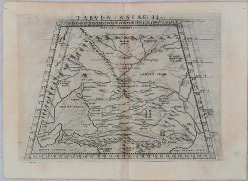 1574 Ruscelli Map of Caucasus to Southern Ukraine -- (1 of 1)