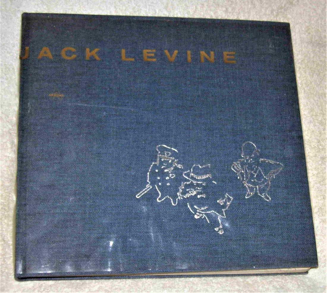 JACK LEVINE Abrams Art Monograph (SIGNED by Jack: Title: JACK LEVINE Abrams Art Monograph (SIGNED by Jack Levine) Author: Frank Getlein Publishing Info: Abrams Art Pub Edition: First Edition Publishing Date: 1966 Additional Information: JACK LEVINE b