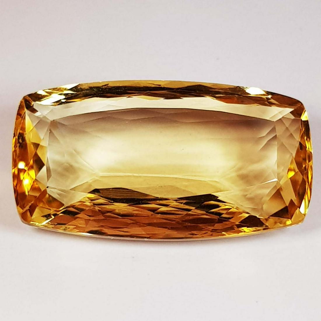 14.89 ct Natural Citrine Cushion Cut (1 of 5)