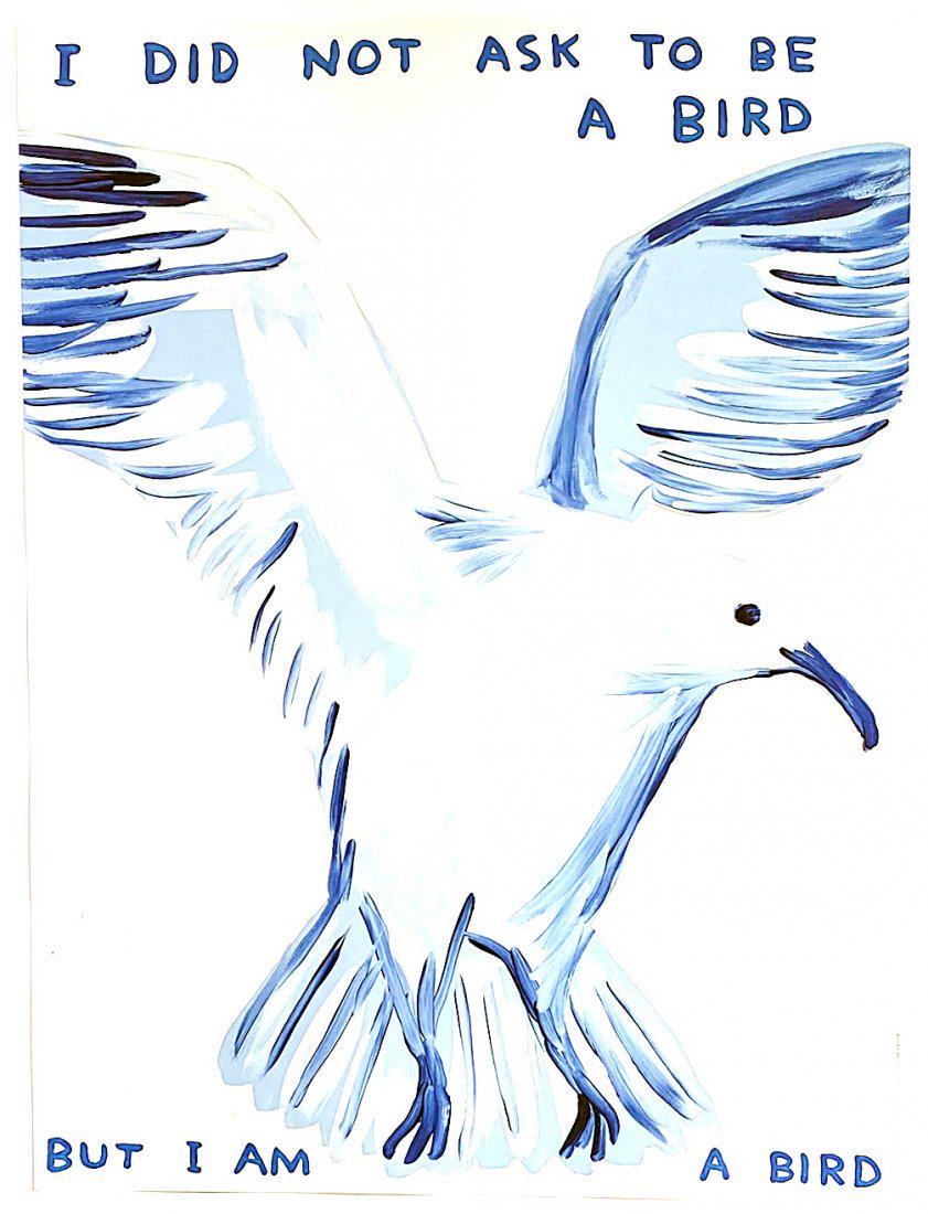 David Shrigley: 4 Posters 2021: Color prints on heavy white paper 31 1/2" x 23 5/8" each Reserve: $600.00 Shipping: Domestic: Flat-rate of $30.00 to anywhere within the contiguous U.S. International: Foreign shipping rates are deter