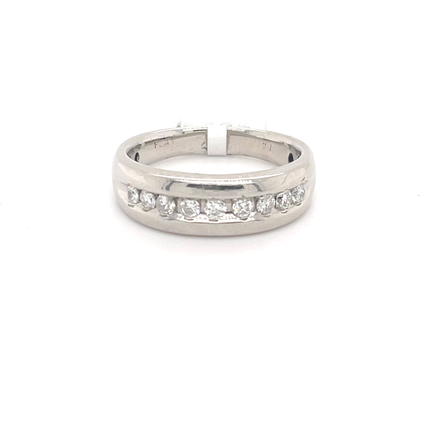 Men's Diamond Wedding Band (1 of 4)