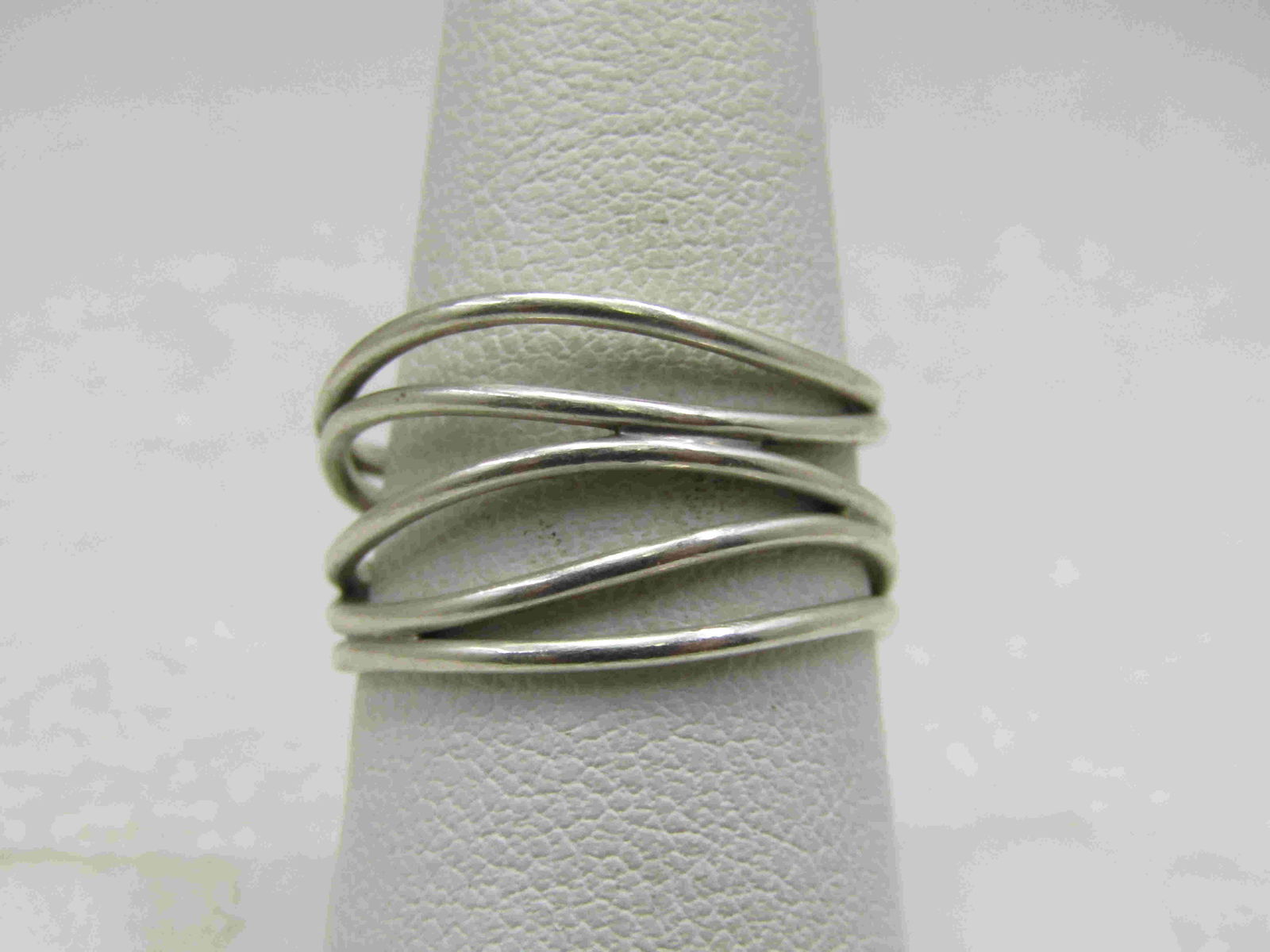 Tiffany & Co Elsa Peretti Wave Band Ring, Sz. 5 (1 of 5)