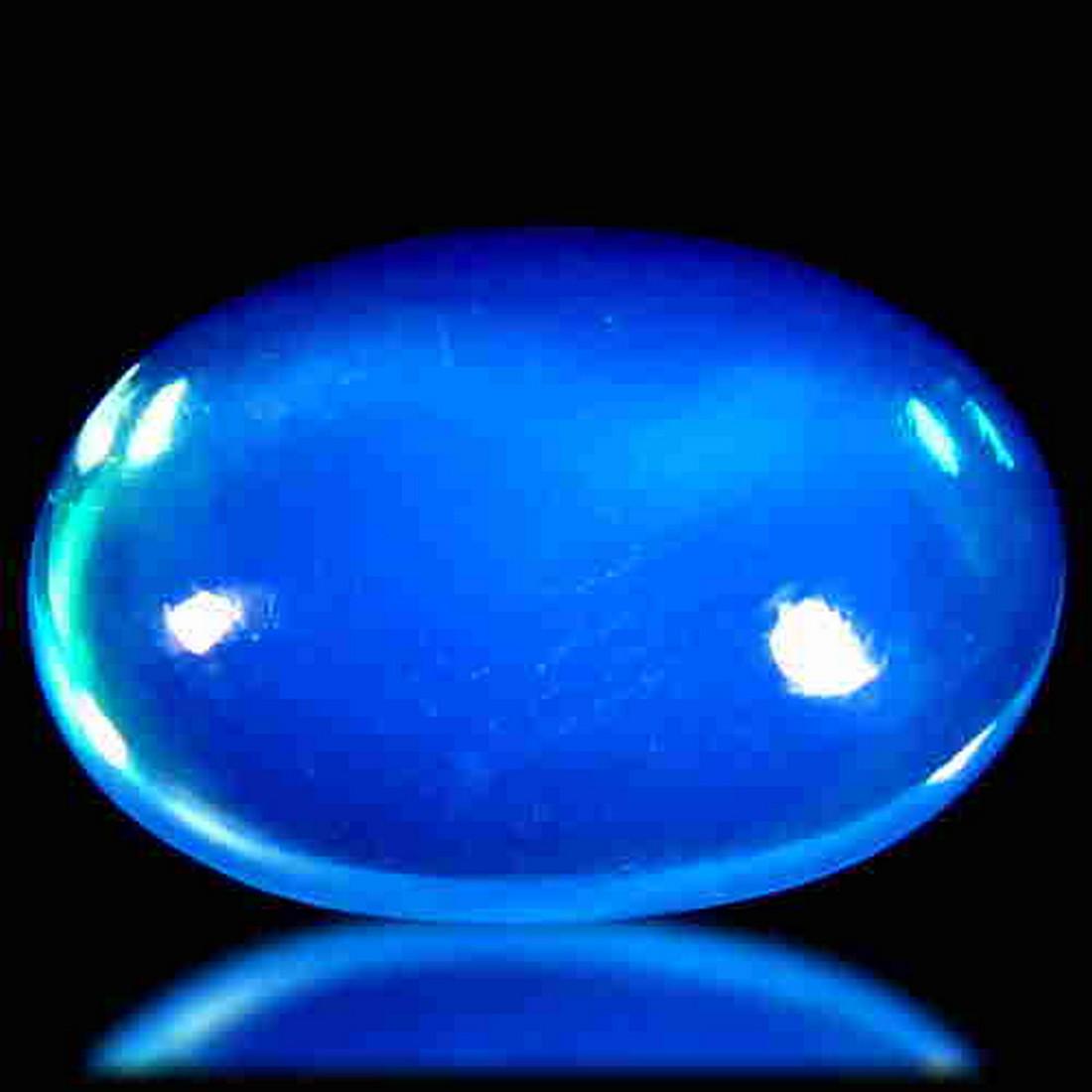 Natural Opal 1.12ct Oval Rare Blues Translucent (1 of 1)