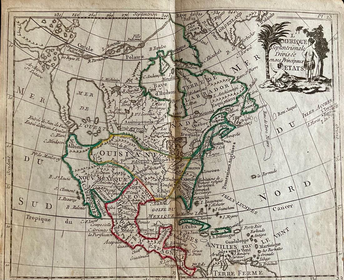 Colonial era North America with the rarely seen â€˜sea (1 of 1)