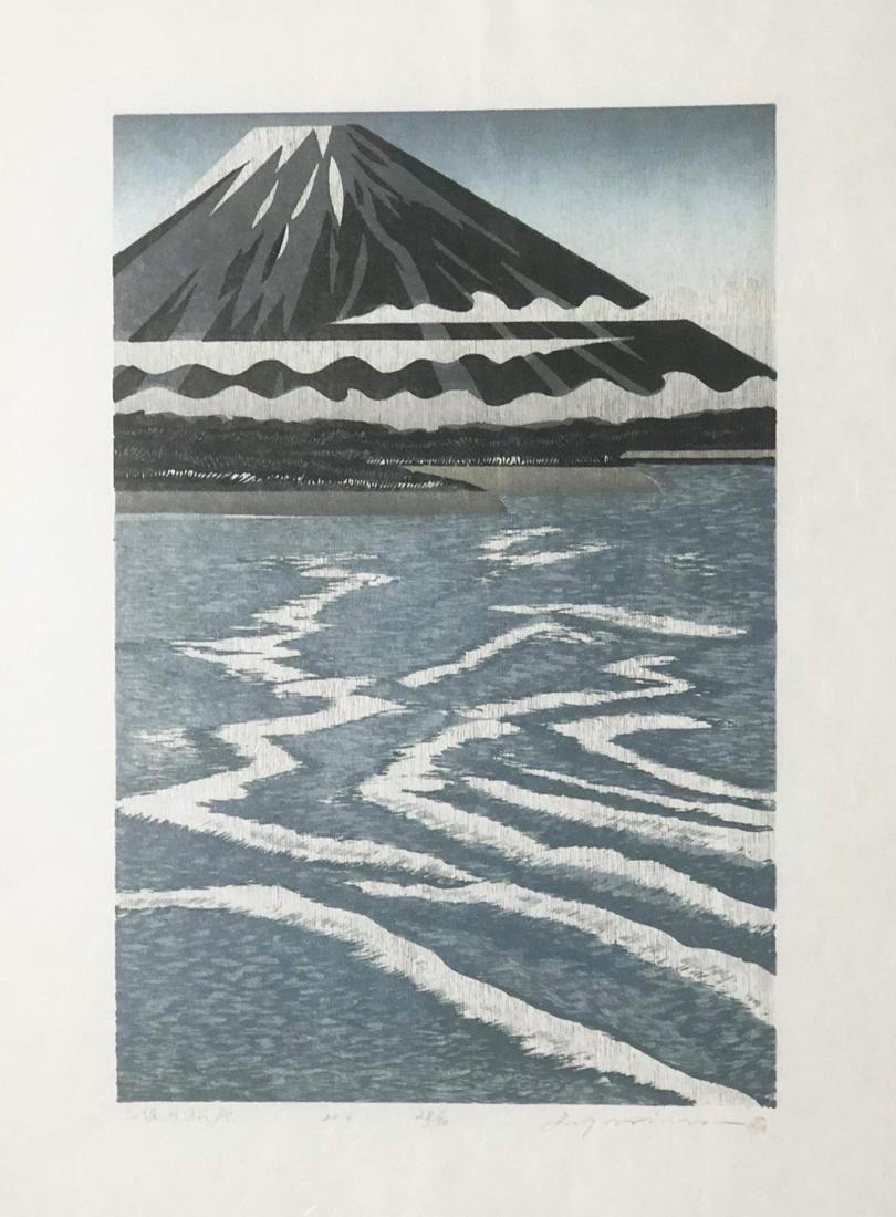 RAY MORIMURA (B. - 1948) : MT FUJI FROM MIHO (1 of 1)