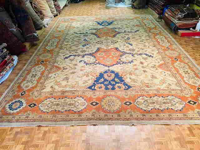 Antique Decorative Mahal Rug-4384 (1 of 8)
