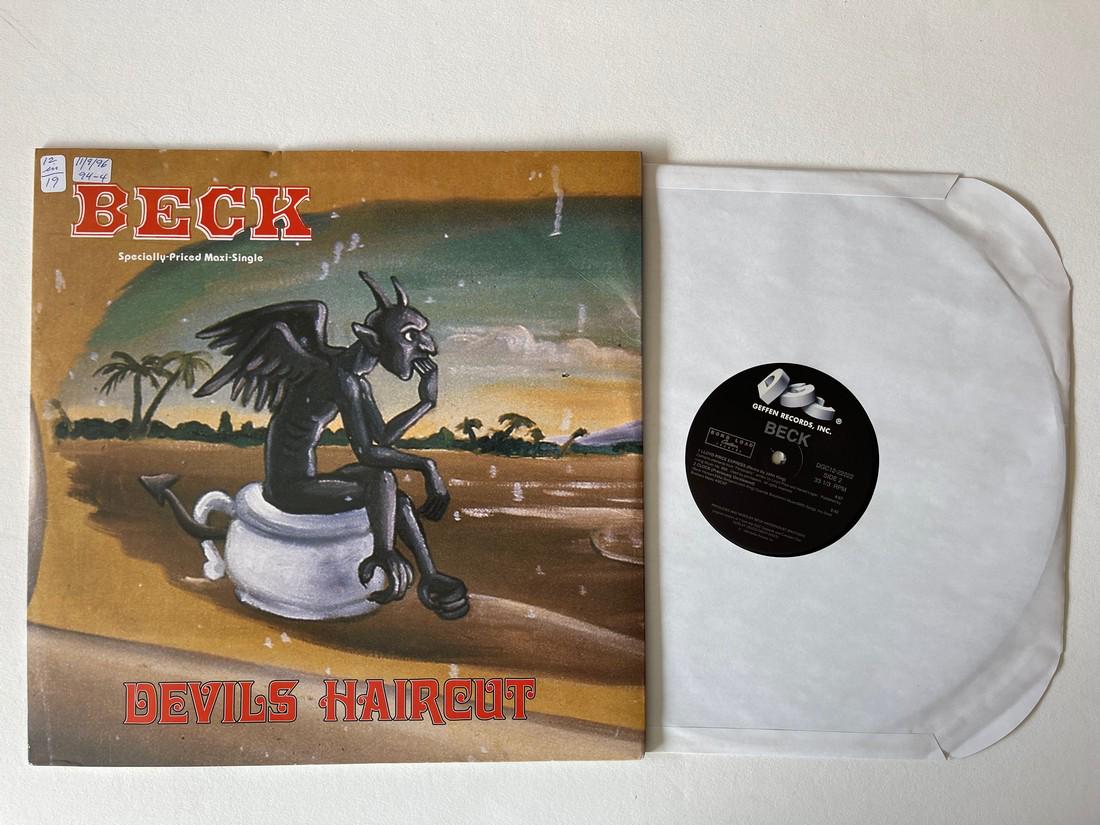 BECK - DEVILS HAIRCUT: BECK - DEVILS HAIRCUT. ELECTRONIC. ROCK. BREAKS. DOWNTEMPO. ALT ROCK. Reserve: $5.00 Shipping: Domestic: Flat-rate of $12.00 to anywhere within the contiguous U.S. International: Foreign shipping rate