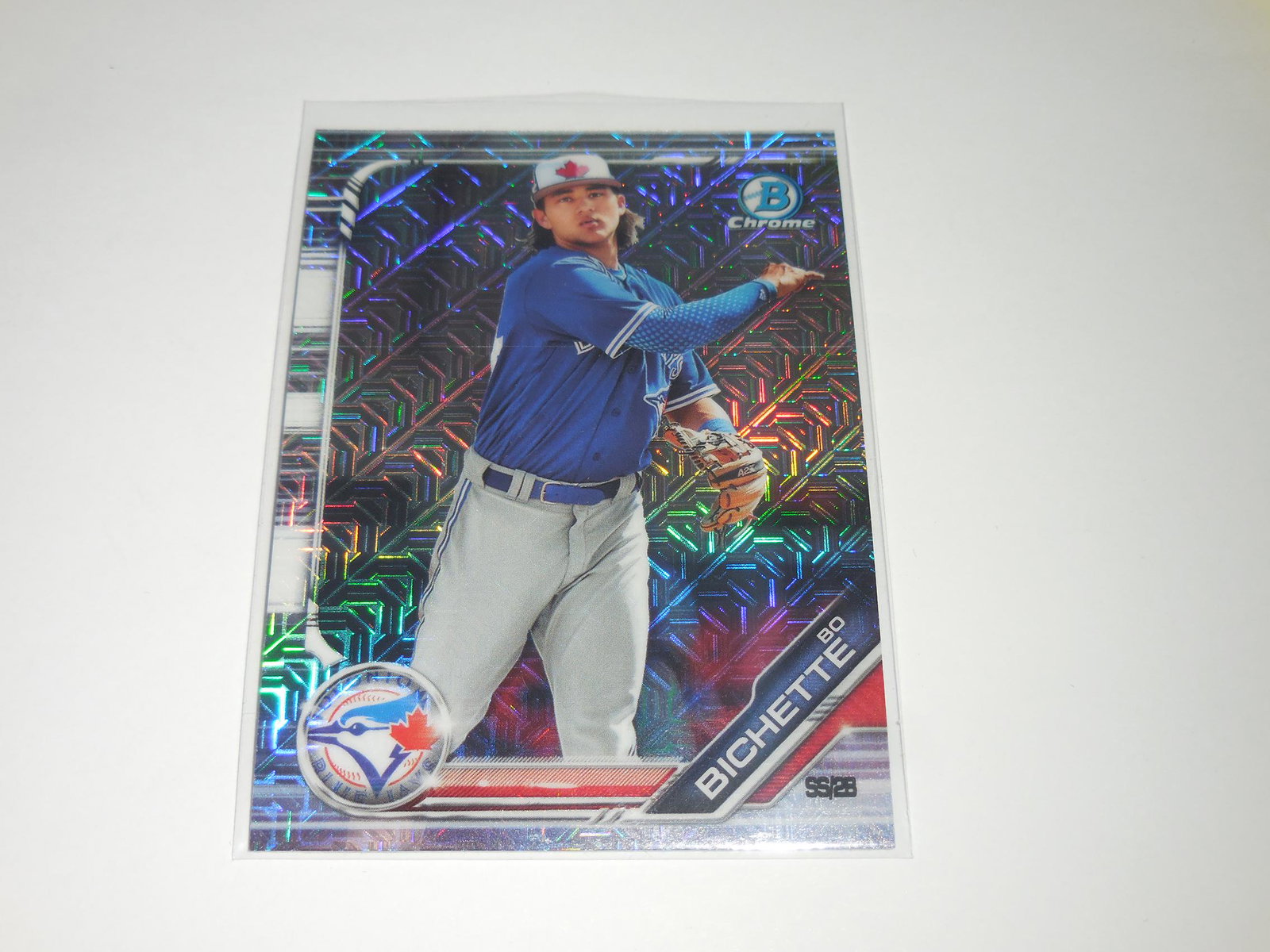 2019 BOWMAN CHROME BO BICHETTE MOJO REFRACTOR (1 of 2)