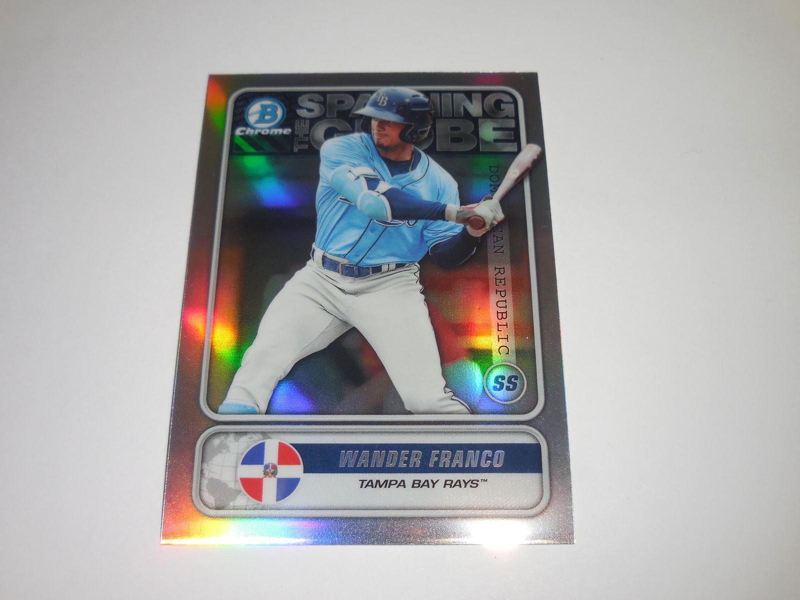 2020 BOWMAN CHROME WANDER FRANCO REFRACTOR SPANNING THE (1 of 2)