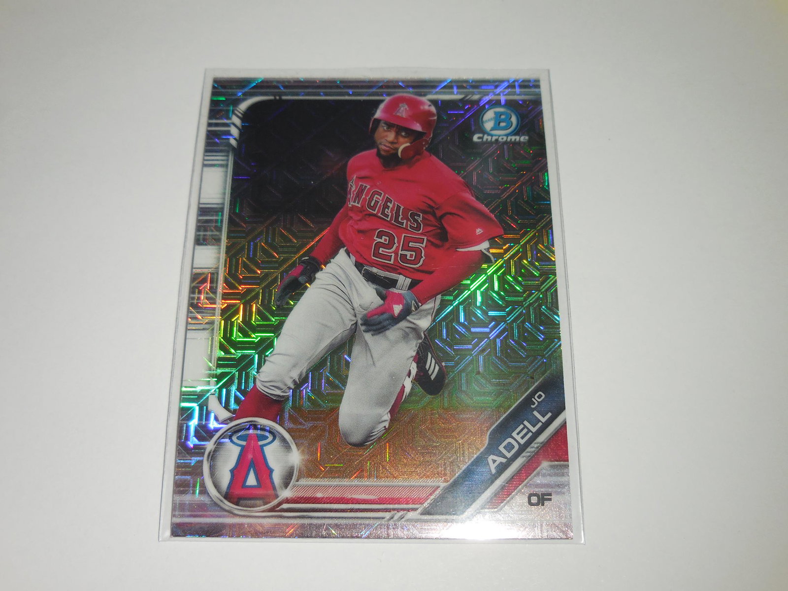 2019 BOWMAN CHROME JO ADELL MOJO REFRACTOR (1 of 2)