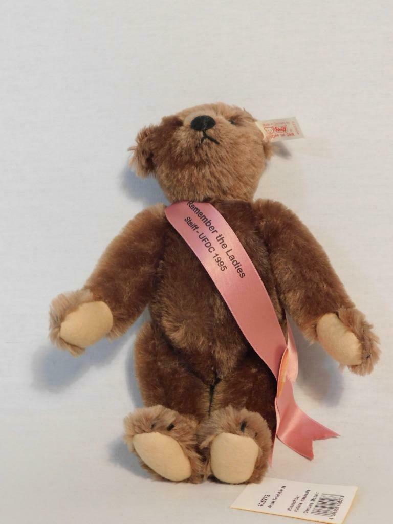1995 STEIFF 405273 UFDC REMEMBER THE LADIES TEDDY BEAR (1 of 12)