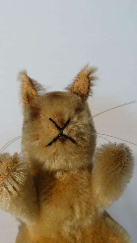 1968 Steiff Possy Squirrel Sitting 14cm 5 Inches