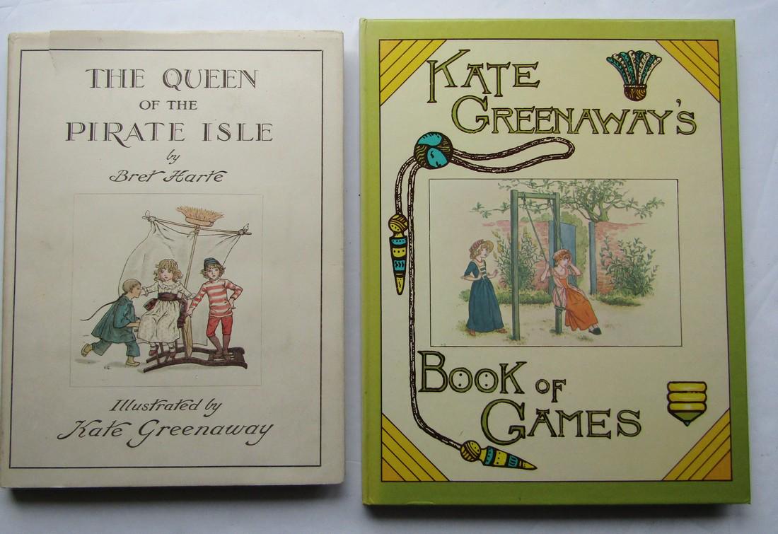 Kate Greenaway - 5 Titles: Book I: Bret Harte. 'The Queen of the Pirate Isle' 1955. Pictorial dust-jacket. Book II: Kate Greenaway. 'Marigold Garden' 1901. Pictorial dust-jacket. Book IV: Robert Browning. 'The Pied Piper of Ham