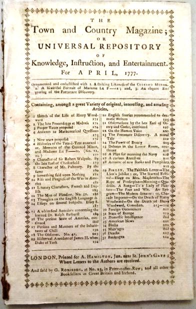 1777 Magazine Revolutionary War New York (1 of 5)