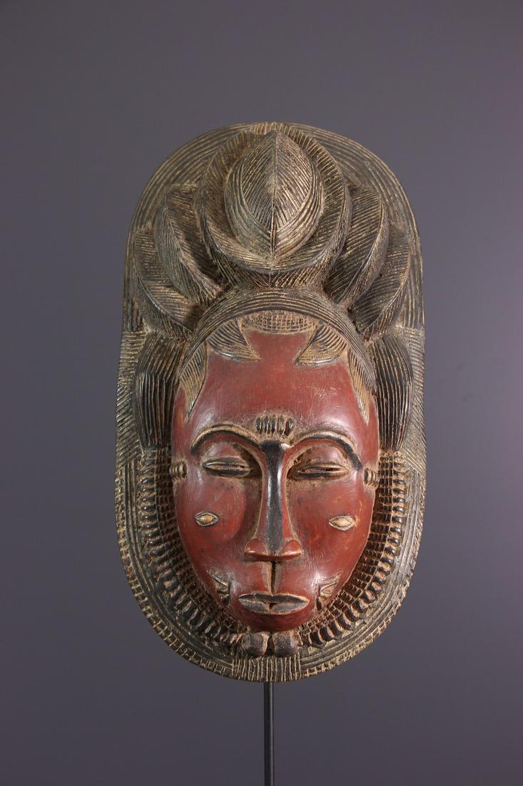 BaoulÃ© Ndoma Mask- Ivory Coast- African Art Tribal Art (1 of 11)