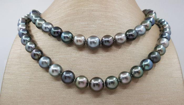 8x12mm Multi Tahitian pearls - Necklace (1 of 9)