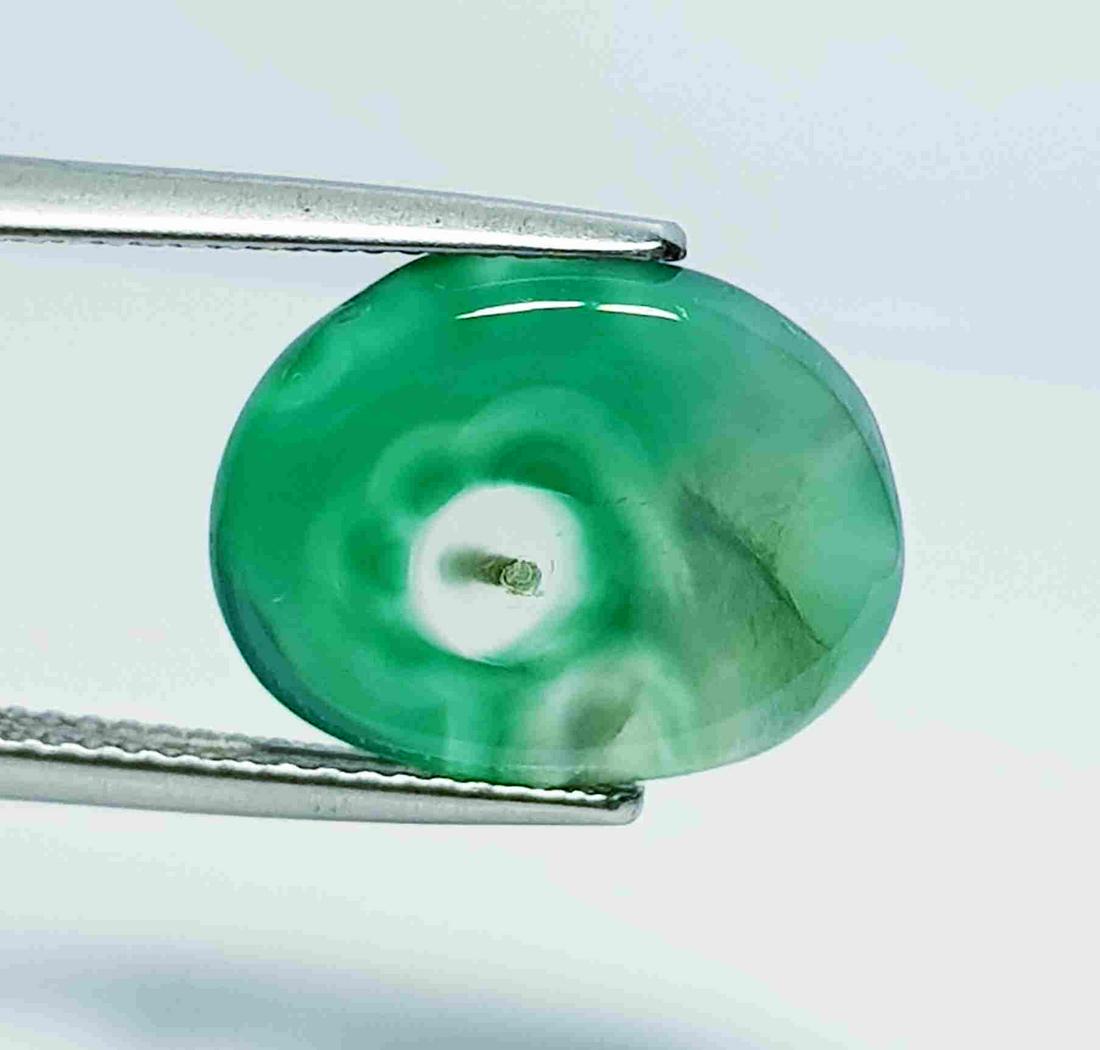 6.20 Ct Natural Green Lace Agate (1 of 4)